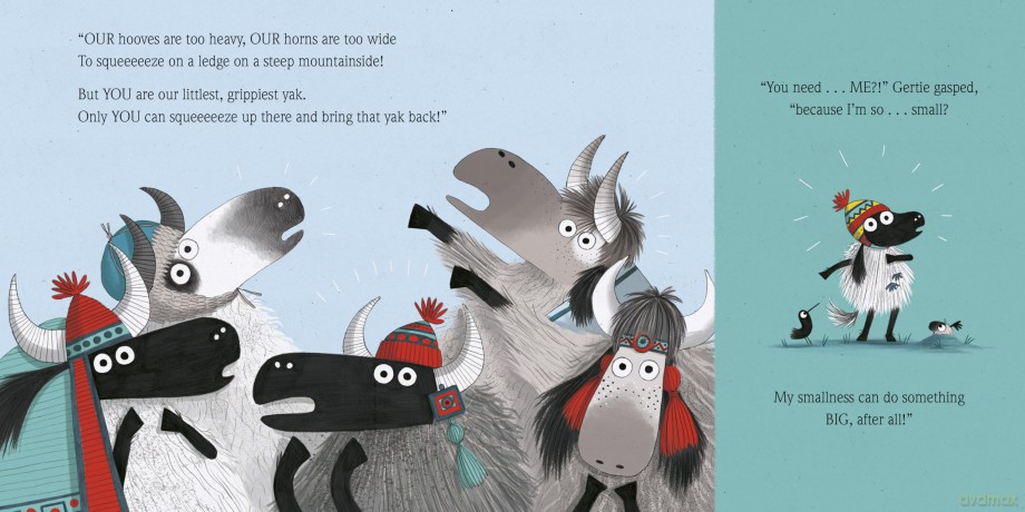 The Littlest Yak: The perfect book to snuggle up with at home! - Lu Fraser [KSIĄŻKA]