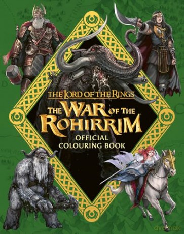 The Lord of the Rings: The War of the Rohirrim Official Colouring Book - Warner Bros. [KSIĄŻKA]