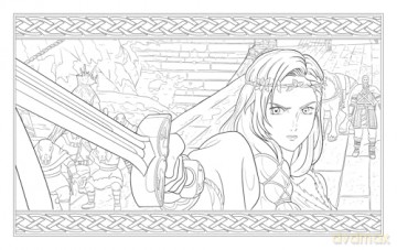 The Lord of the Rings: The War of the Rohirrim Official Colouring Book - Warner Bros. [KSIĄŻKA]