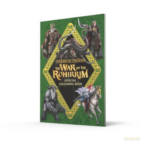 The Lord of the Rings: The War of the Rohirrim Official Colouring Book - Warner Bros. [KSIĄŻKA]