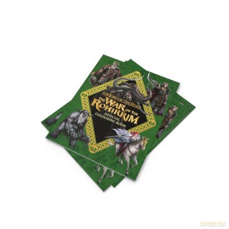 The Lord of the Rings: The War of the Rohirrim Official Colouring Book - Warner Bros. [KSIĄŻKA]