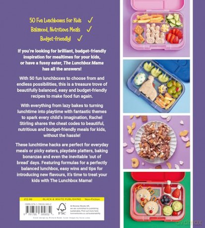 The Lunchbox Mama: 50 Fun Lunchboxes for Kids (and fussy eaters!) - Rachel Stirling [KSIĄŻKA]