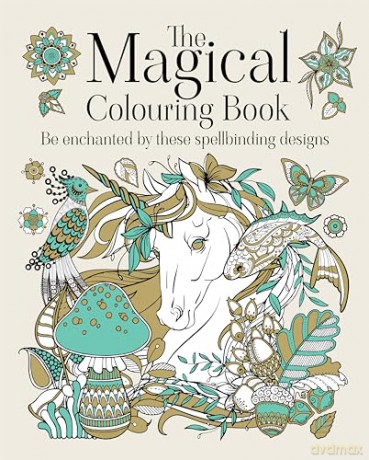 The Magical Colouring Book: Be enchanted by these spellbinding designs (Arcturus Creative Colouring) - Tansy Willow [KSIĄŻKA]
