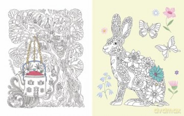 The Magical Colouring Book: Be enchanted by these spellbinding designs (Arcturus Creative Colouring) - Tansy Willow [KSIĄŻKA]