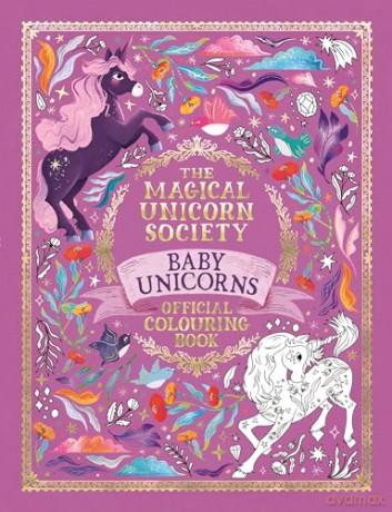 The Magical Unicorn Society Official Colouring Book: Baby Unicorns - Valentina Luz [KSIĄŻKA]