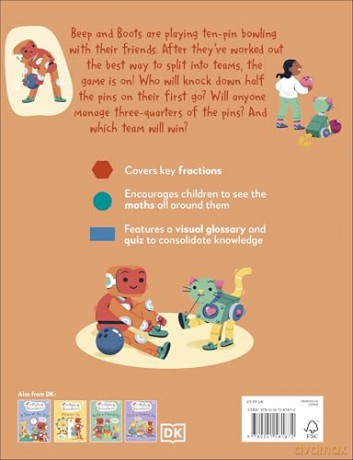 The Maths Adventurers Go Bowling: A Story About Fractions (The Math Adventurers) - Sital Gorasia Chapman [KSIĄŻKA]