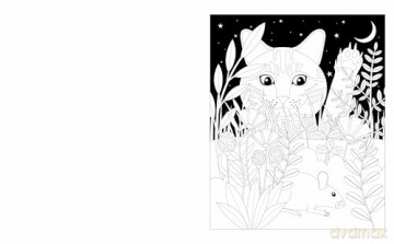 The Midnight Garden Colouring Book: Over 45 Enchanting Images (Arcturus Creative Colouring) - Maria Brzozowska [KSIĄŻKA]