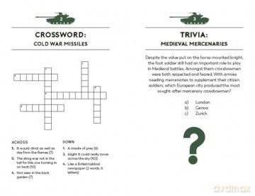 The Military History Puzzle Book: 200 Brain-Teasing Activities - Monty Johnson [KSIĄŻKA]