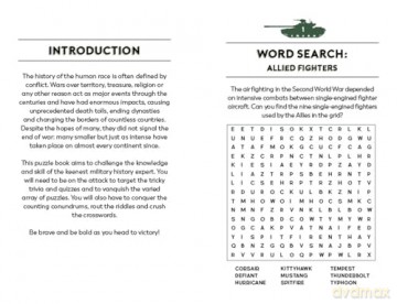 The Military History Puzzle Book: 200 Brain-Teasing Activities - Monty Johnson [KSIĄŻKA]