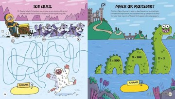 The Monster Activity Book: Mazes, Dot to Dot, Drawing, Puzzles, and More! - Emily Stead [KSIĄŻKA]