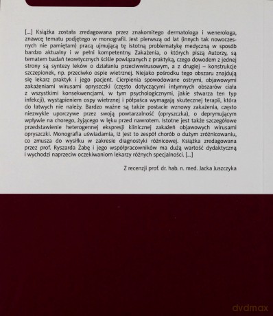 Opryszczka, półpasiec, ospa wietrzna [KSĄŻKA]
