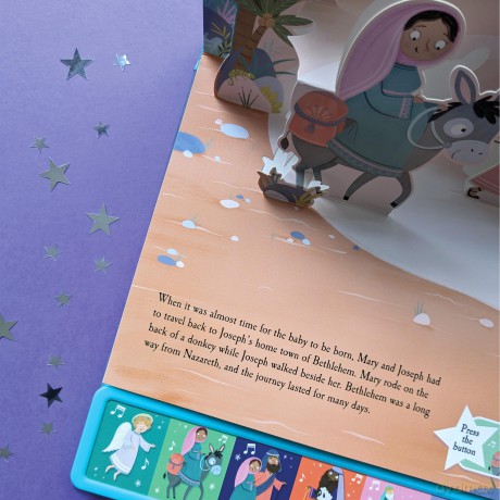The Nativity - Children's Christmas Pop-Up Sound Book [KSIĄŻKA]