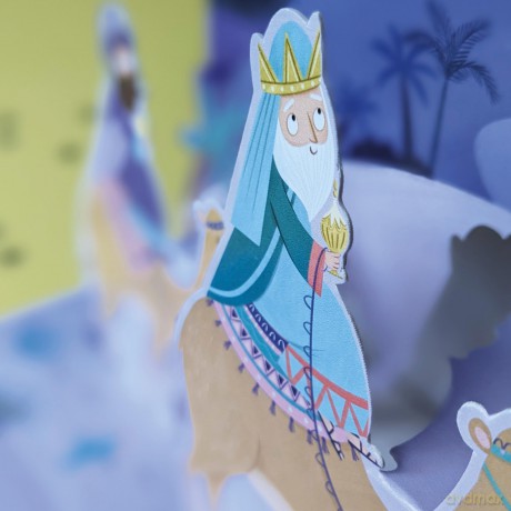 The Nativity - Children's Christmas Pop-Up Sound Book [KSIĄŻKA]