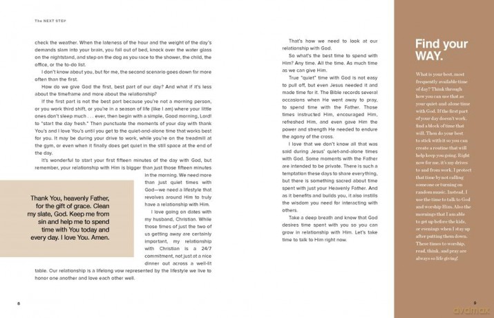 The Next Step: 50 Devotions to Find Your Way Forward (Whoa, That's Good: Wisdom) - Sadie Robertson Huff [KSIĄŻKA]