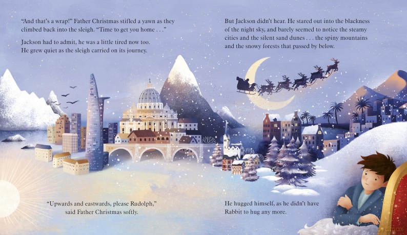 The Night I Met Father Christmas: The perfect festive family gift from the King of Christmas - Ben Miller [KSIĄŻKA]