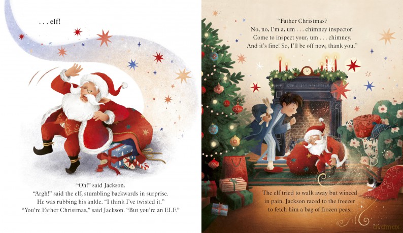 The Night I Met Father Christmas: The perfect festive family gift from the King of Christmas - Ben Miller [KSIĄŻKA]