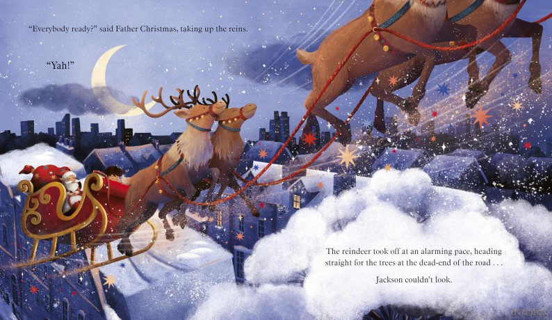 The Night I Met Father Christmas: The perfect festive family gift from the King of Christmas - Ben Miller [KSIĄŻKA]
