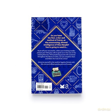 The Official Agatha Christie Puzzle Book: Put your detective skills to the ultimate test this Christmas [KSIĄŻKA]