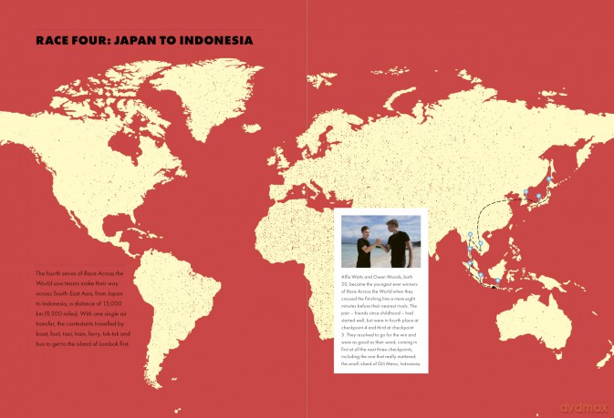 The Official Race Across the World Puzzle Book - Roland Hall [KSIĄŻKA]