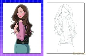 The Official True Beauty Coloring Book: 46 original illustrations to color and enjoy (WEBTOON) - Yaongyi [KSIĄŻKA]