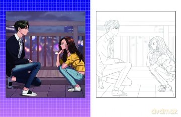 The Official True Beauty Coloring Book: 46 original illustrations to color and enjoy (WEBTOON) - Yaongyi [KSIĄŻKA]