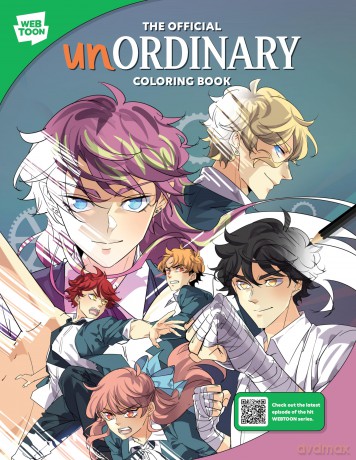 The Official unOrdinary Coloring Book: 46 original illustrations to color and enjoy (WEBTOON) - Uru-chan [KSIĄŻKA]