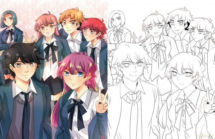 The Official unOrdinary Coloring Book: 46 original illustrations to color and enjoy (WEBTOON) - Uru-chan [KSIĄŻKA]
