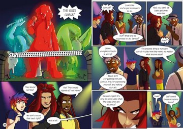 The Ooze Crew (BookLife Graphic Readers) - Noah Leatherland [KOMIKS]
