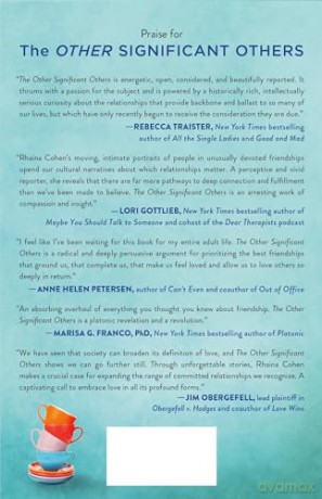 The Other Significant Others: Reimagining Life with Friendship at the Center - Rhaina Cohen [KSIĄŻKA]