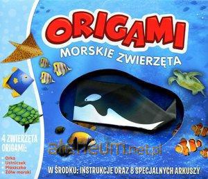 Origami. Morskie zwierzęta [ZABAWKA]