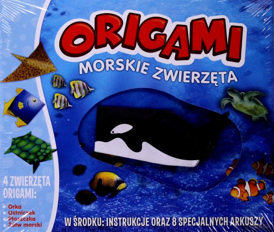 Origami. Morskie zwierzęta [ZABAWKA]