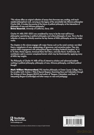 The Philosophy of Charles W. Mills: Race and the Relations of Power - Mark William Westmoreland [KSIĄŻKA]
