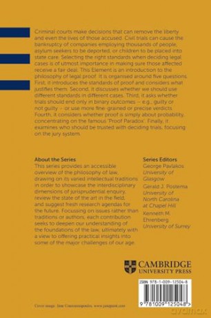 The Philosophy of Legal Proof (Elements in Philosophy of Law) - Lewis Ross [KSIĄŻKA]