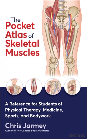 The Pocket Atlas of Skeletal Muscles: A Reference for Students of Physical Therapy, Medicine, Sports, and Bodywork - Chris Jarmey [KSIĄŻKA]