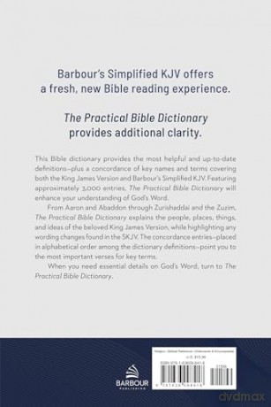 The Practical Bible Dictionary: Featuring the King James and Barbour Simplified King James Versions - George W Knight [KSIĄŻKA]
