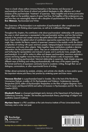 The Queerness of Psychoanalysis: From Freud and Lacan to Laplanche and Beyond - Vanessa Sinclair [KSIĄŻKA]