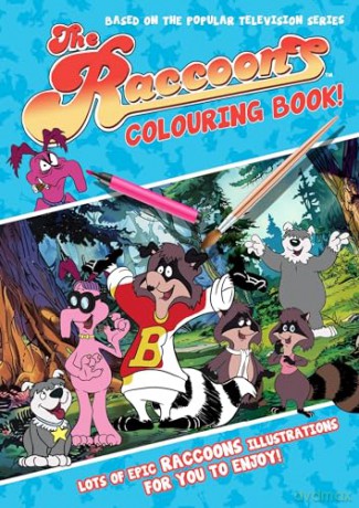 The Raccoons Colouring Book (The Racoons) - Kevin Gillis [KSIĄŻKA]