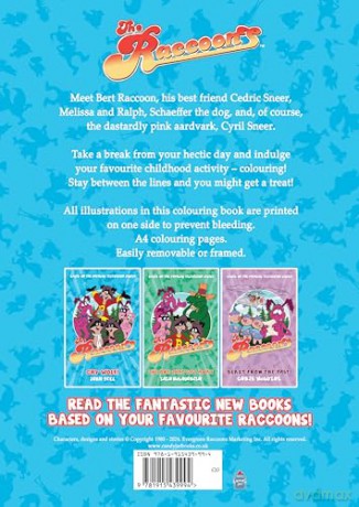 The Raccoons Colouring Book (The Racoons) - Kevin Gillis [KSIĄŻKA]