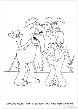 The Raccoons Colouring Book (The Racoons) - Kevin Gillis [KSIĄŻKA]