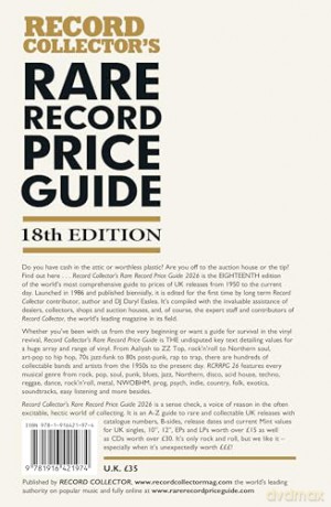 The Rare Record Price Guide 2026: The World's Leading Guide on UK Record Prices. - Daryl Easlea [KSIĄŻKA]