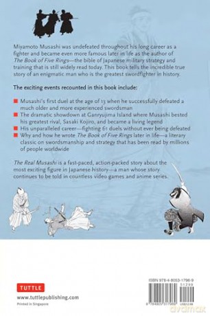 The Real Musashi: The Manga Edition: The True Story Of JapanAs Greatest Warrior: The True Story Of Japan's Greatest Warrior - Touru Sugita [KOMIKS]