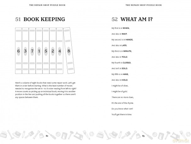 The Repair Shop Puzzle Book: Train your brain with puzzles inspired by the Repair Shop barn - The Repair Shop [KSIĄŻKA]