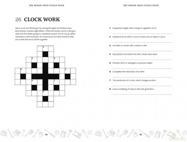 The Repair Shop Puzzle Book: Train your brain with puzzles inspired by the Repair Shop barn - The Repair Shop [KSIĄŻKA]