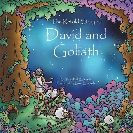 The Retold Story of David and Goliath - Rosalind Edwards [KSIĄŻKA]