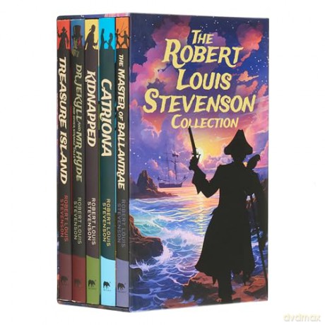 The Robert Louis Stevenson Collection: 5-Book Boxed Set (Arcturus Classic Collections) - Robert Louis Stevenson [KSIĄŻKA]