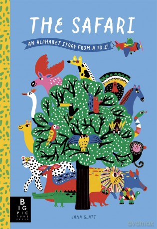 The Safari: An Alphabet Story from A to Z - Joanna McInerney [KSIĄŻKA]