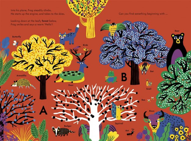 The Safari: An Alphabet Story from A to Z - Joanna McInerney [KSIĄŻKA]