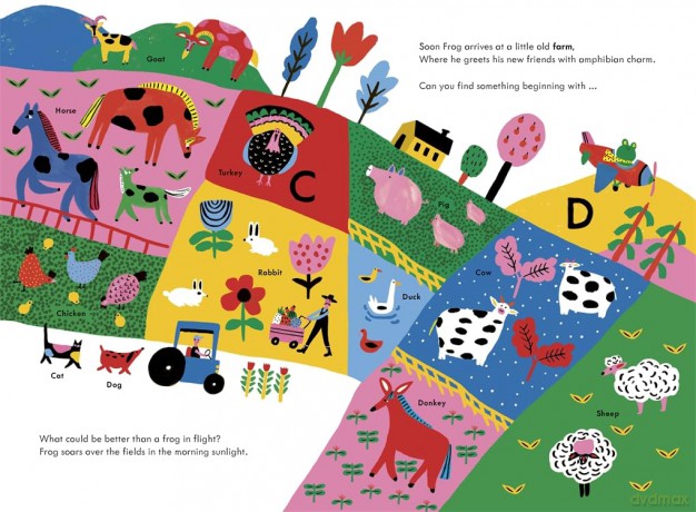 The Safari: An Alphabet Story from A to Z - Joanna McInerney [KSIĄŻKA]