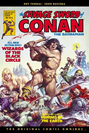 The Savage Sword of Conan: The Original Comics Omnibus Vol.2 (Savage Sword of Conan Omnibus) - Roy Thomas [KSIĄŻKA]