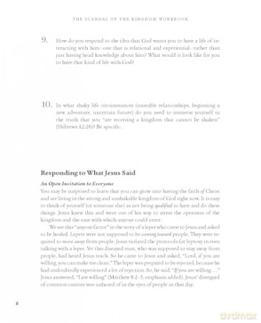 The Scandal of the Kingdom Workbook: How the Parables of Jesus Revolutionize Life with God - Dallas Willard [KSIĄŻKA]